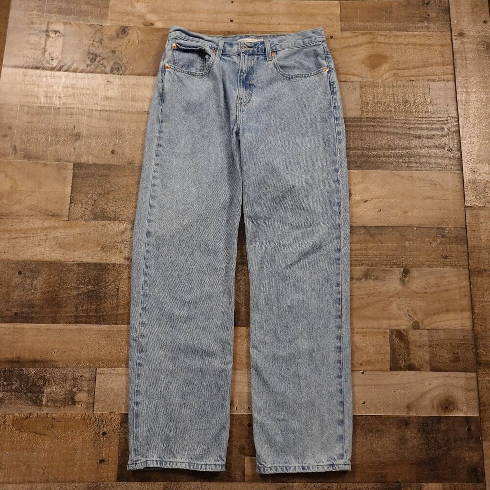 Levi’s Low Pro Straight Jeans Women’s 30 Light Wash Vintage Denim